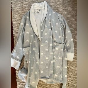Ivory ella bath robe